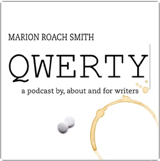 QWERTY logo for Marion Roach Smith's podcast about and for writers